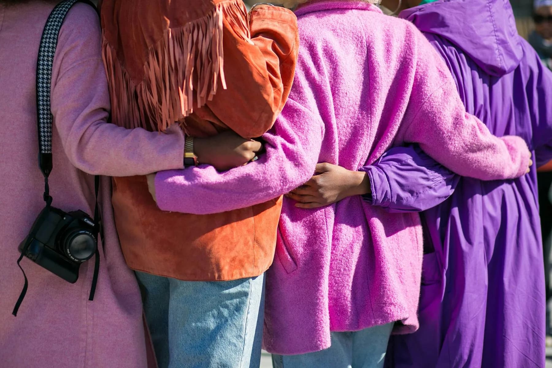 Women supporting each other, representing therapy for women in Charlotte, NC